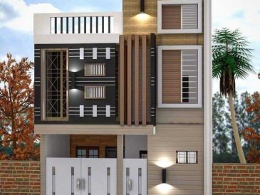 Desain kaca depan rumah modern