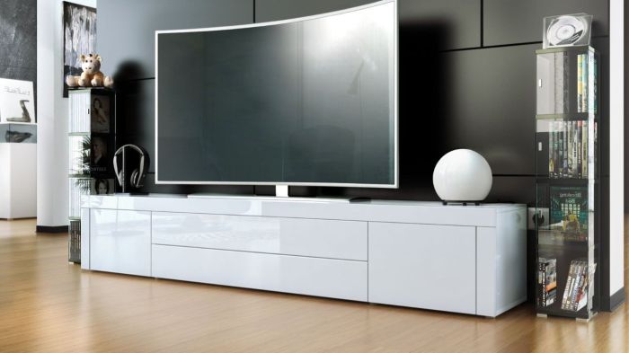 Tv gloss white stands high unit cabinet cabinets stand furniture unique intended top modern designs amazing brand wonderful common inside